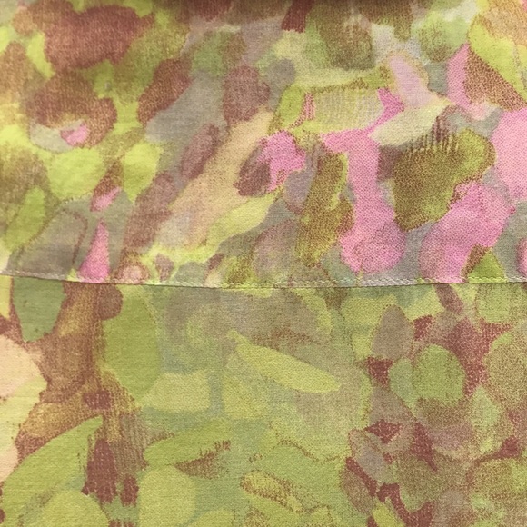 COLDWATER Creek floral blouse - Picture 6 of 10